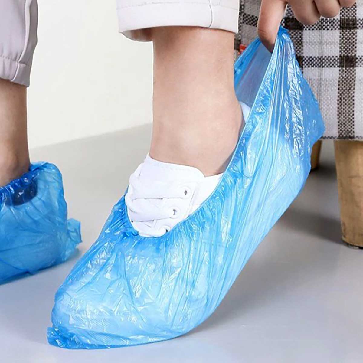 Overschoenenshop Wegwerp overschoenen plastic laag model